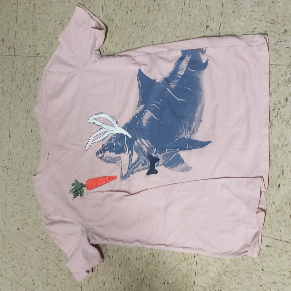 Easter shark graphic tee
